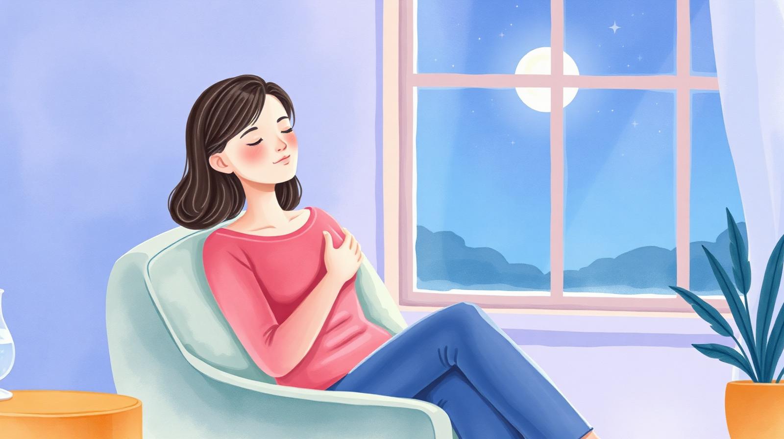 Illustration for Why Your Body Feels Anxious Even When You Know You're Safe
